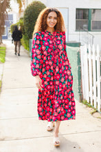 Load image into Gallery viewer, Look Adorable Ribbon Bow Tie Babydoll Tiered Maxi Dress