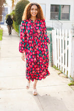 Load image into Gallery viewer, Look Adorable Ribbon Bow Tie Babydoll Tiered Maxi Dress