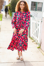 Load image into Gallery viewer, Look Adorable Ribbon Bow Tie Babydoll Tiered Maxi Dress