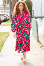 Load image into Gallery viewer, Look Adorable Ribbon Bow Tie Babydoll Tiered Maxi Dress