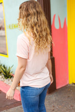 Load image into Gallery viewer, Peach "Mama" Animal Print Graphic Tee