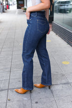 Load image into Gallery viewer, Judy Blue Dark Wash High Waisted Straight Fit Jeans