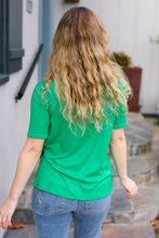 Load image into Gallery viewer, Saint Patrick Asymmetrical Sequin Banded V Neck Top