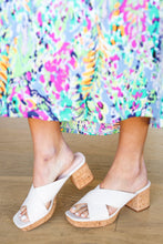 Load image into Gallery viewer, Bone Chandra Faux Leather Cork Platform Sandals