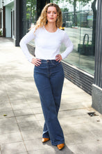 Load image into Gallery viewer, Judy Blue Medium Wash High Waist Wide Leg Jeans
