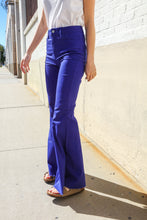 Load image into Gallery viewer, All You Need Sapphire High Waist Flare Leg Denim Jeans