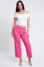 Load image into Gallery viewer, YMI - Cropped High-Rise Wide Leg Trouser Pants-P209207