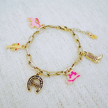 Load image into Gallery viewer, Ellison+Young - Yeehaw Rodeo Charm Bracelet – Western Icons