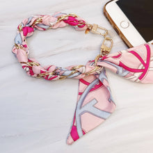 Load image into Gallery viewer, Ellison+Young - Braided Scarf Chain Phone Lanyard