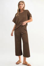 Load image into Gallery viewer, Aapparella - Women Multi-colored Textured T Shirt and Pants Set | S-2XL