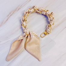 Load image into Gallery viewer, Ellison+Young - Braided Scarf Chain Phone Lanyard