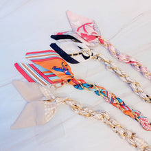 Load image into Gallery viewer, Ellison+Young - Braided Scarf Chain Phone Lanyard