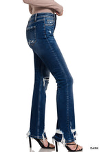 Load image into Gallery viewer, Feeling Empowered Denim Distressed Boot Cut Jeans
