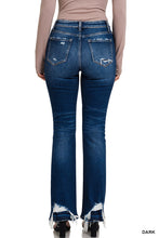 Load image into Gallery viewer, Feeling Empowered Denim Distressed Boot Cut Jeans