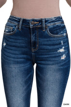 Load image into Gallery viewer, Feeling Empowered Denim Distressed Boot Cut Jeans