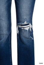 Load image into Gallery viewer, Feeling Empowered Denim Distressed Boot Cut Jeans
