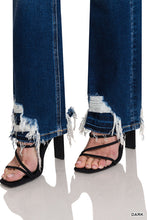 Load image into Gallery viewer, Feeling Empowered Denim Distressed Boot Cut Jeans