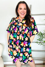 Load image into Gallery viewer, Look Adorable Ribbon Bow Tie Floral Babydoll Dress with Pockets