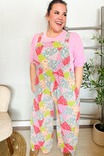 Load image into Gallery viewer, Stand Out Multicolor Boho Patchwork Wide Leg Overall Jumpsuit