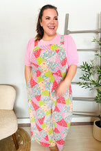 Load image into Gallery viewer, Stand Out Multicolor Boho Patchwork Wide Leg Overall Jumpsuit