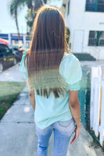 Load image into Gallery viewer, Elegant You Lilac Notched Neck Smocked Short Sleeve Blouse