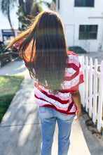 Load image into Gallery viewer, Sweetheart Ready Pointelle Collared Notch Neck Sweater