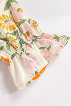 Load image into Gallery viewer, 66DISCO - Crochet V Neck Half Sleeve Boho Floral Blouse (S-4X)