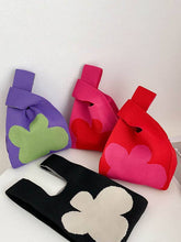 Load image into Gallery viewer, VividLux - Flower Contrast Color Knitting Bags Accessories