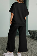 Load image into Gallery viewer, Aapparella - Women Multi-colored Textured T Shirt and Pants Set | S-2XL