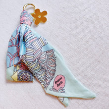 Load image into Gallery viewer, Ellison+Young - Golden Charm Luxe Print Scarf Bag Charm
