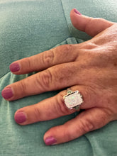 Load image into Gallery viewer, Vintage Silver Opal Ring