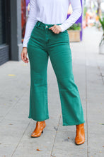 Load image into Gallery viewer, Can&#39;t Lose Dark Green Straight Leg High Waist Ankle Pants
