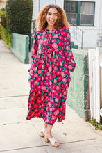 Load image into Gallery viewer, Look Adorable Ribbon Bow Tie Babydoll Tiered Maxi Dress
