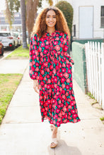 Load image into Gallery viewer, Look Adorable Ribbon Bow Tie Babydoll Tiered Maxi Dress
