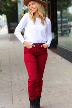 Load image into Gallery viewer, Under The Tree Scarlet High Waist Drawstring Jeans
