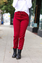 Load image into Gallery viewer, Under The Tree Scarlet High Waist Drawstring Jeans
