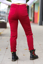 Load image into Gallery viewer, Under The Tree Scarlet High Waist Drawstring Jeans
