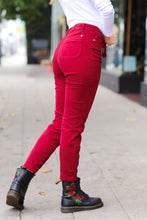 Load image into Gallery viewer, Under The Tree Scarlet High Waist Drawstring Jeans
