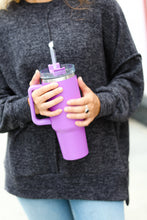 Load image into Gallery viewer, Magenta Insulated 38oz. Tumbler with Straw
