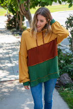 Load image into Gallery viewer, Cashmere feel Reverse Stitch Hoodie
