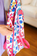 Load image into Gallery viewer, Multicolor Cheetah Print Duffel Bag
