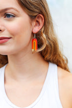 Load image into Gallery viewer, Back To School Curved Pencil Earring
