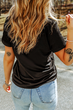 Load image into Gallery viewer, Aapparella - Sequined Bow Guitar Country Music Festival Tee | S-XL
