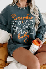 Load image into Gallery viewer, Suhkasana - Pumpkin Spice Baby Textured Graphic Sweatshirt

