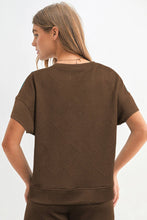 Load image into Gallery viewer, Aapparella - Women Multi-colored Textured T Shirt and Pants Set | S-2XL
