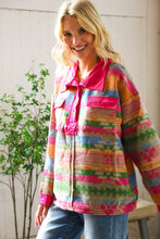 Load image into Gallery viewer, Painted Desert Button Up Pocketed Pullover
