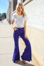 Load image into Gallery viewer, All You Need Sapphire High Waist Flare Leg Denim Jeans
