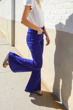 Load image into Gallery viewer, All You Need Sapphire High Waist Flare Leg Denim Jeans
