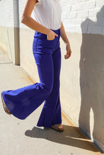 Load image into Gallery viewer, All You Need Sapphire High Waist Flare Leg Denim Jeans
