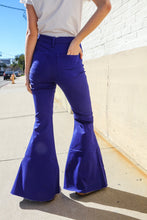 Load image into Gallery viewer, All You Need Sapphire High Waist Flare Leg Denim Jeans
